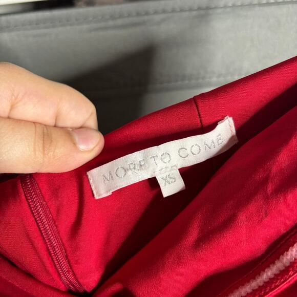 More To Come Emma Strapless Dress Red Size XS - Picture 6 of 6